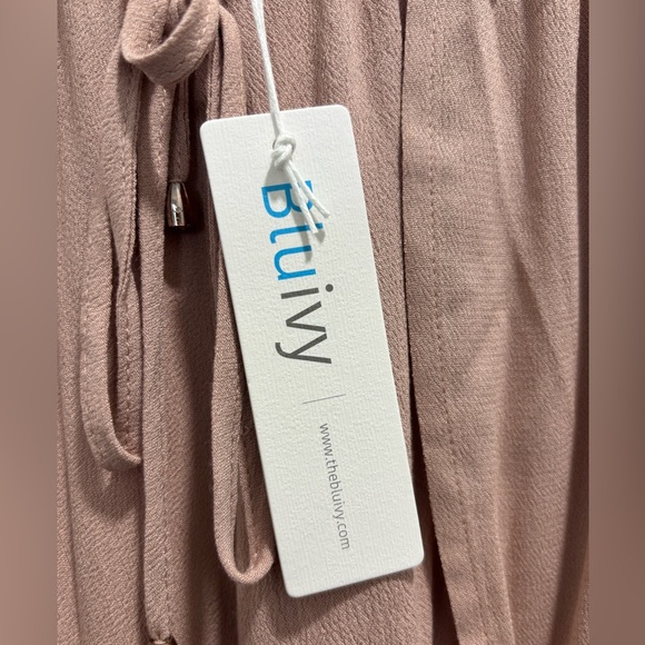 Bluivy Flowy Slit-Leg Pants - Picture 2 of 4